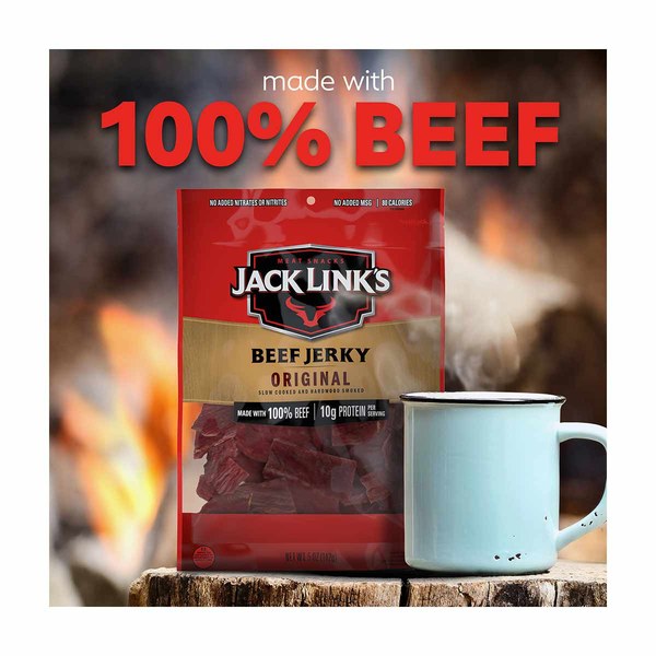 7. Jack Link’s Original Beef Jerky — Under $5 for Smaller Bags