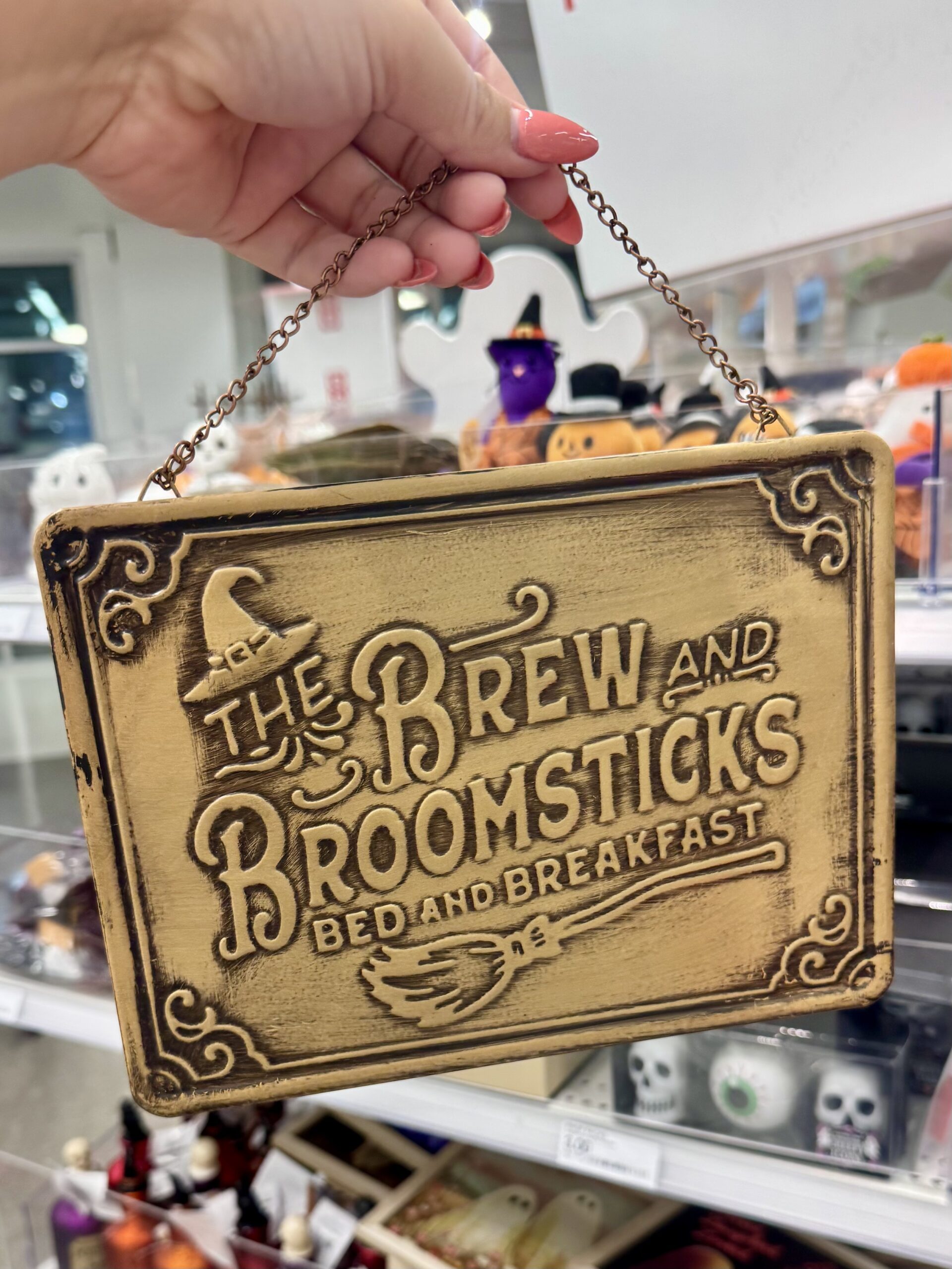 Hyde & EEK! Boutique Halloween Sign - in store