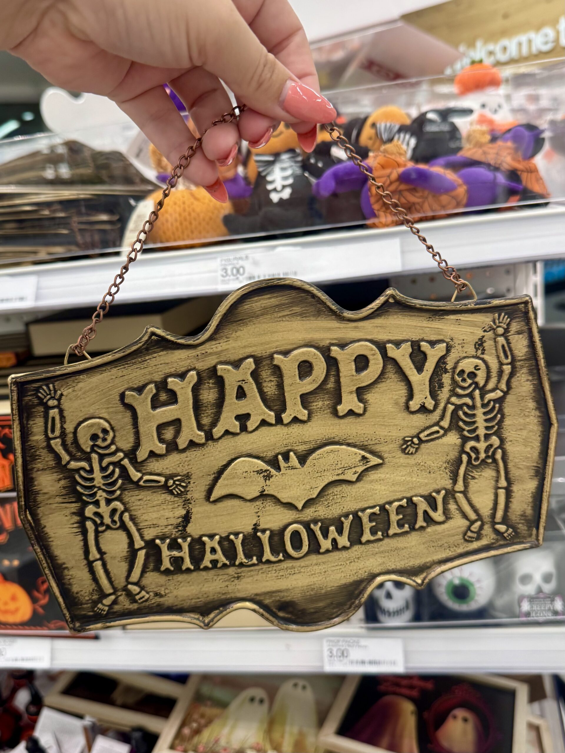 Hyde & EEK! Boutique Halloween Sign - in store