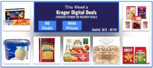 Kroger Weekly Digital Coupons (Pick Up Or Delivery Deals)