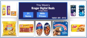 Kroger Weekly Digital Deals For You (In Store DEALS)