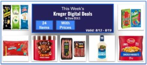 Kroger Weekly Digital Deals For You (In Store DEALS)