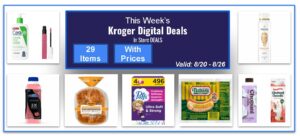 Kroger Weekly Digital Deals For You (In Store DEALS)