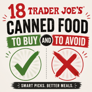 18 Trader Joe's Canned Food To Buy And 8 To Avoid