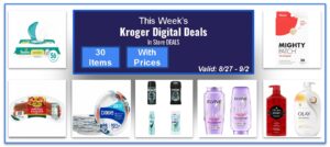 Kroger Weekly Digital Deals For You (In Store DEALS)
