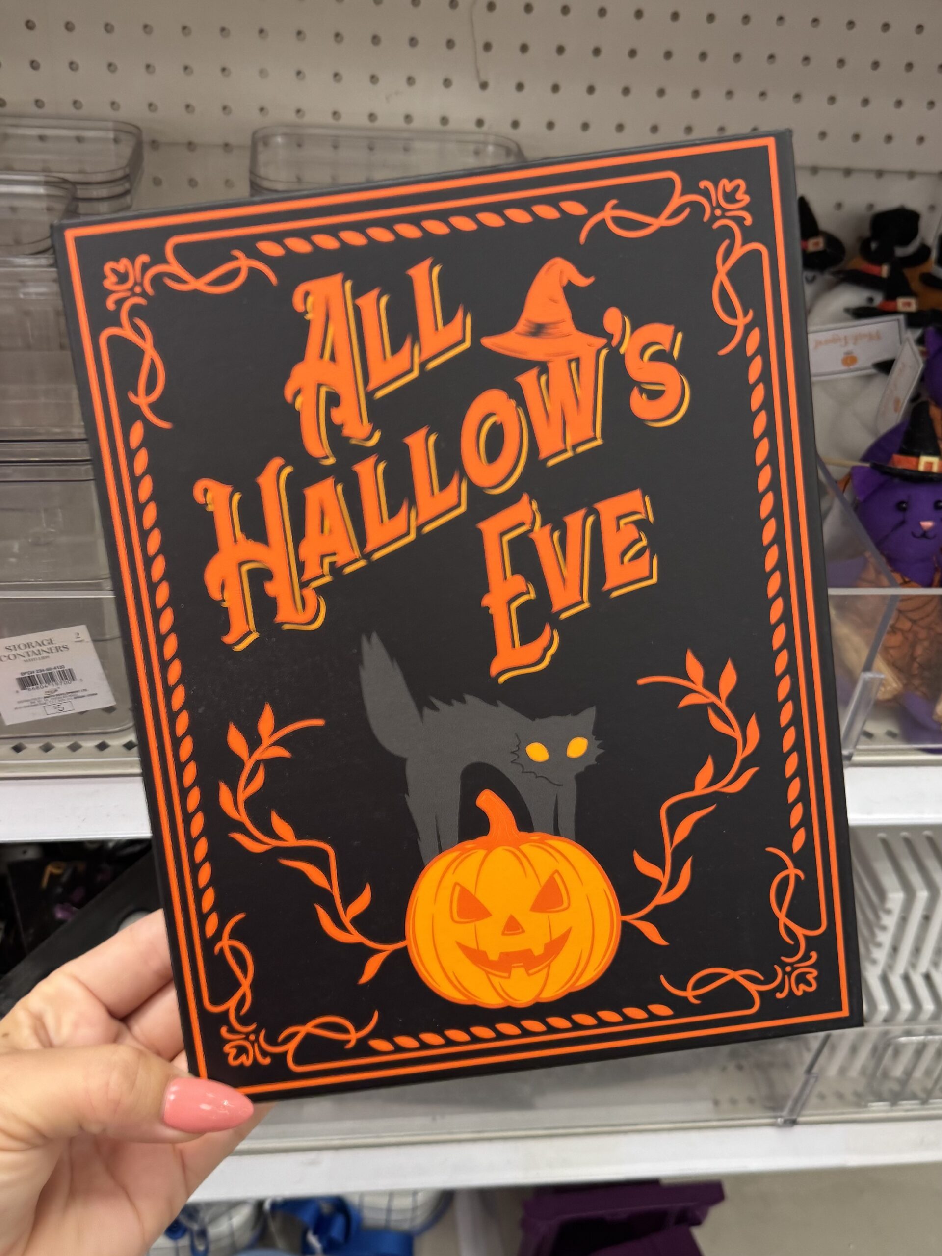 Hyde & EEK! Boutique Halloween Sign - in store