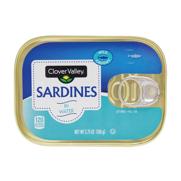 Clover Valley Wild Caught Sardines in Water