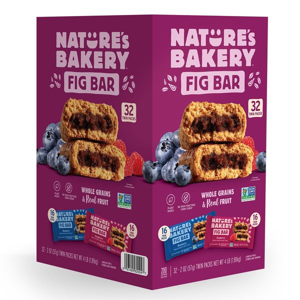 Nature's Bakery Fig Bars (32 twin packs) - Regular → $13.84
