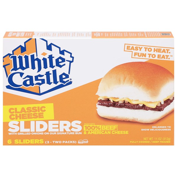 9. White Castle Classic Cheese Sliders — Around $5
