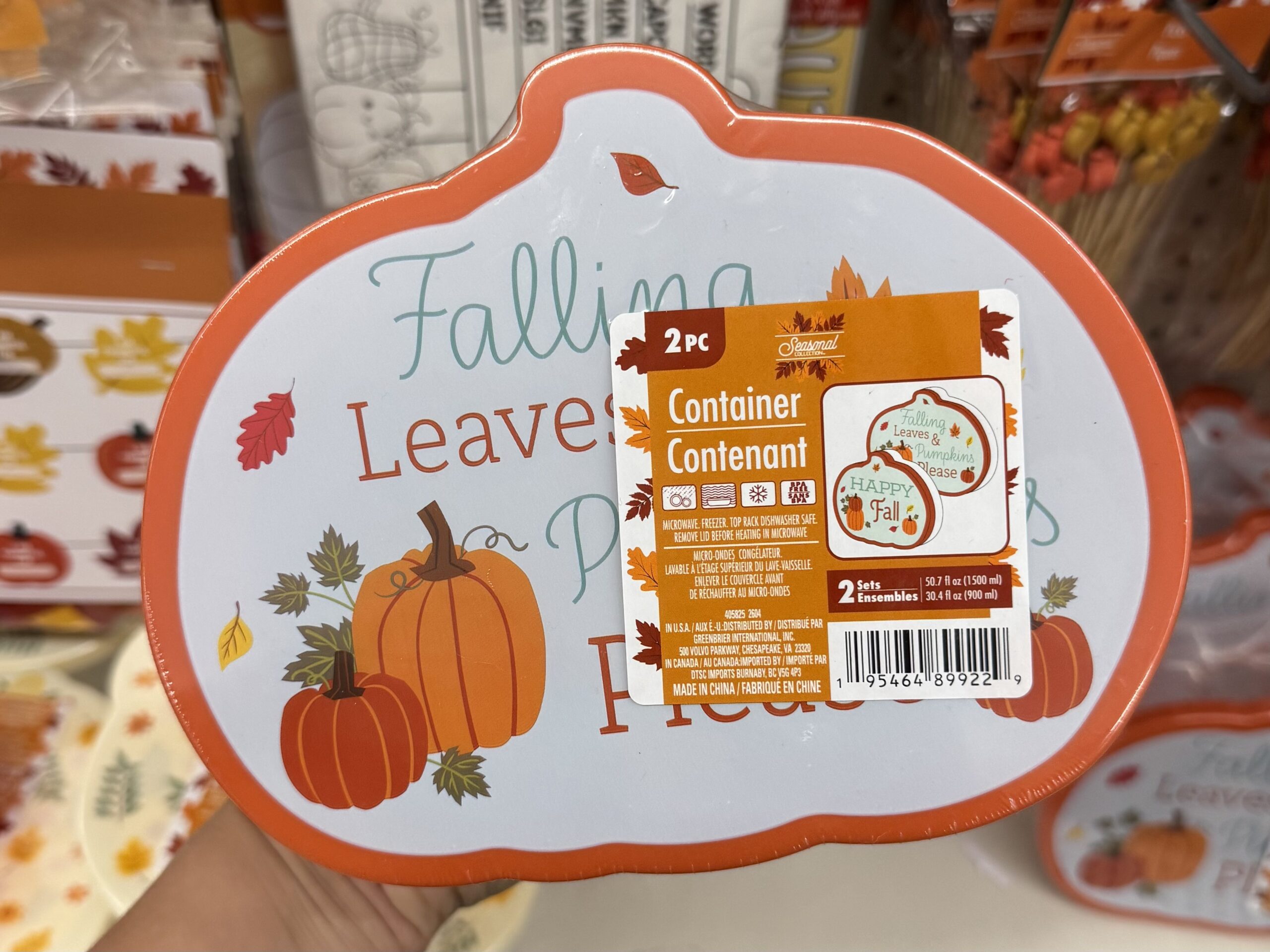 Fall Seasonal Decor - in store