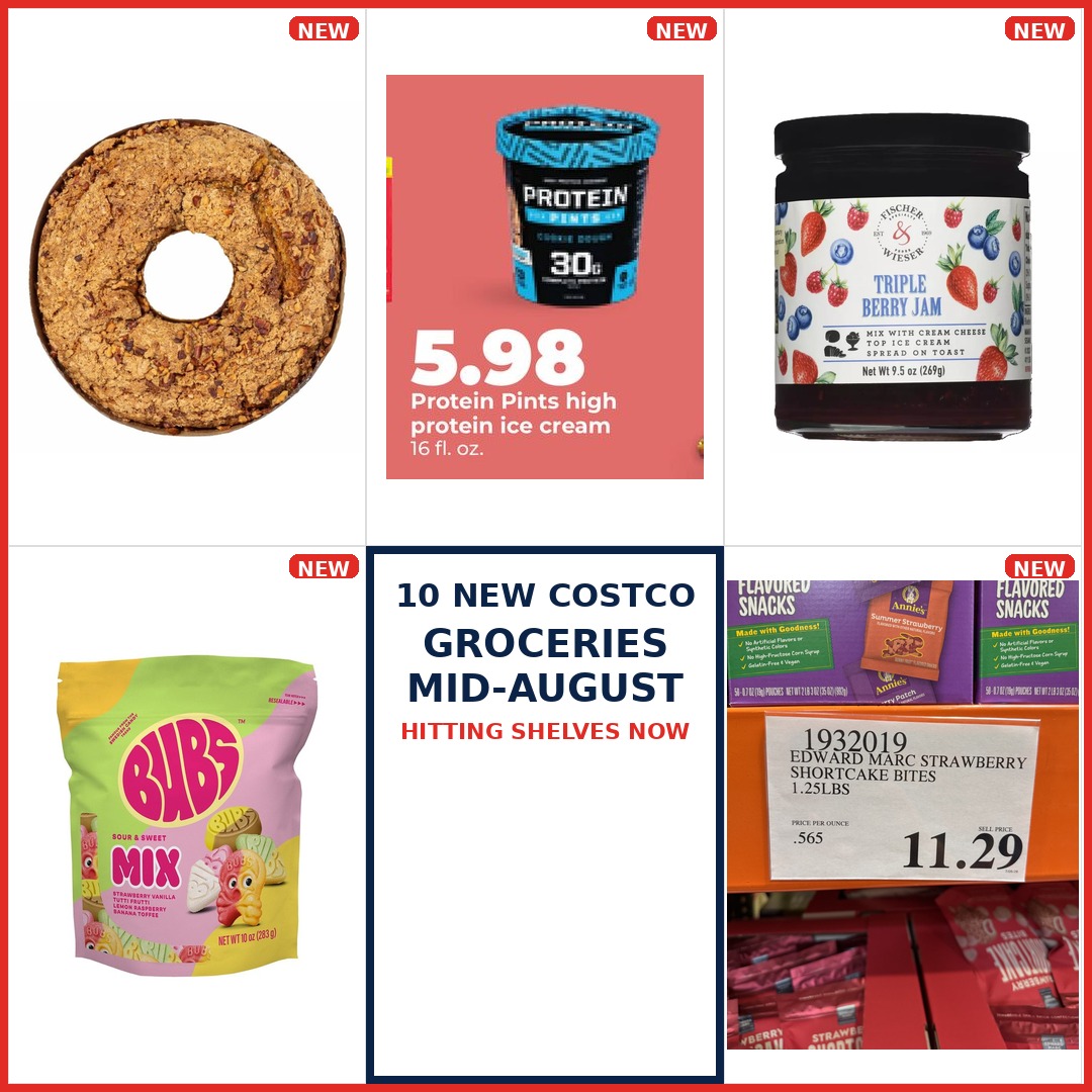 10 new Costco groceries hitting shelves mid-August hero