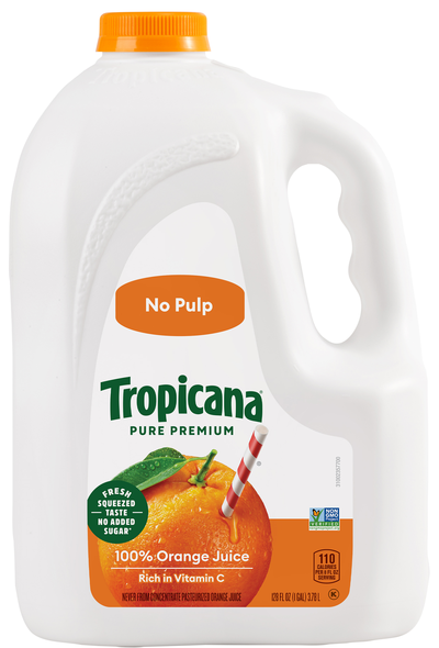 Tropicana Pure Premium Original No Pulp 100% Pure Orange Juice