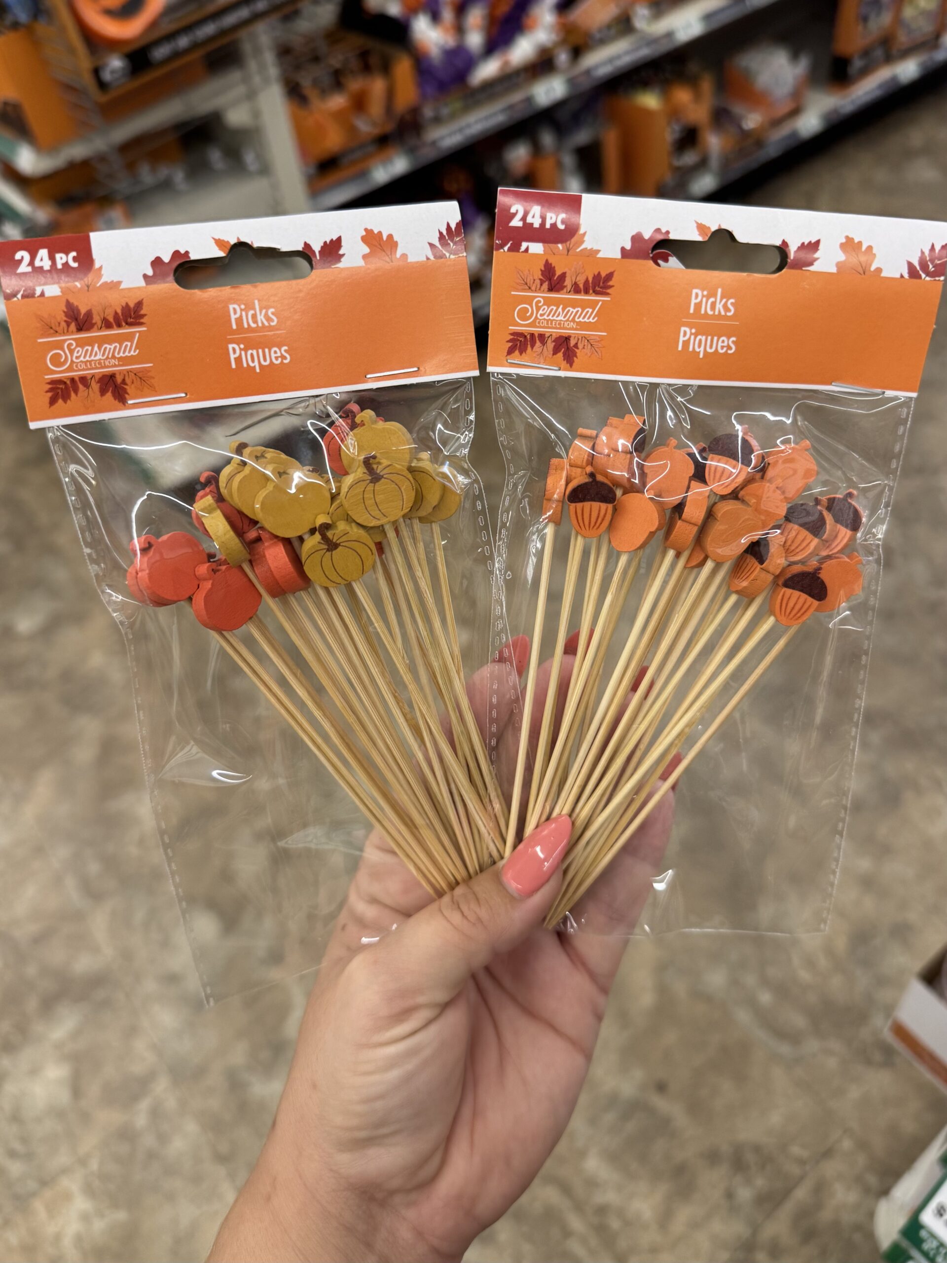 Seasonal Collection Harvest Picks - in store