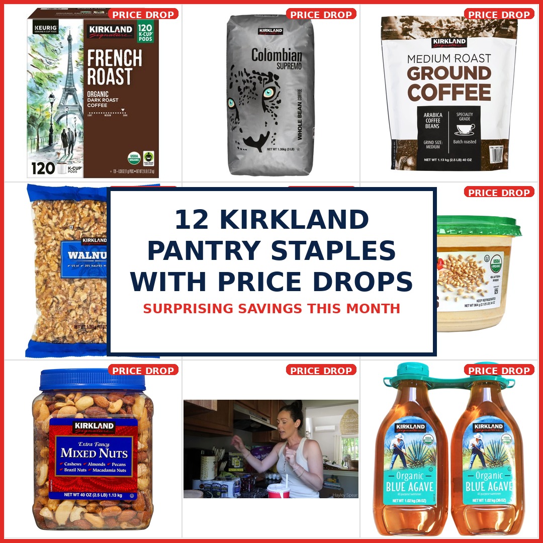 12 Kirkland pantry staples with surprising price drops this month hero