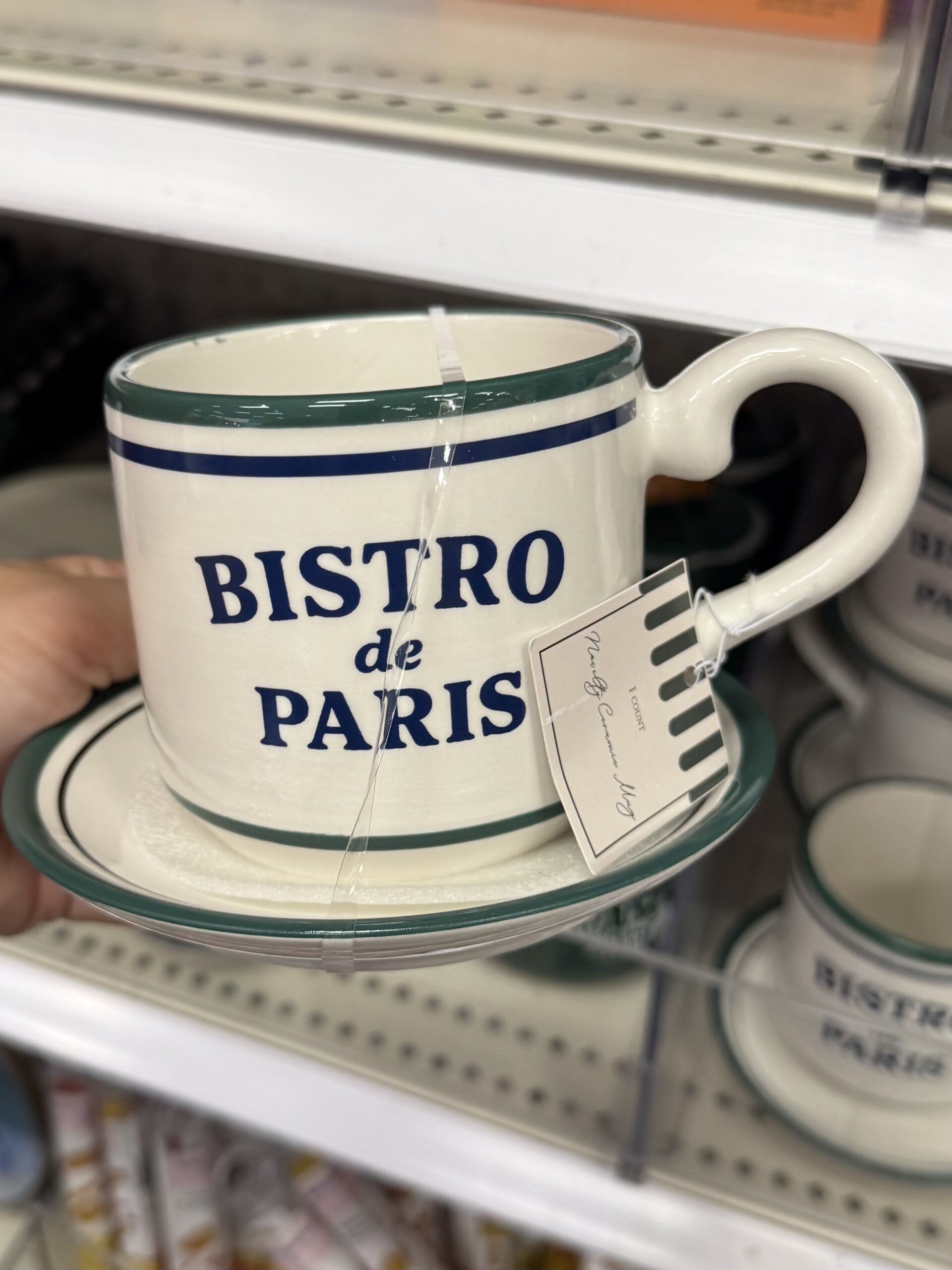 Bistro de Paris Ceramic Mug - in store