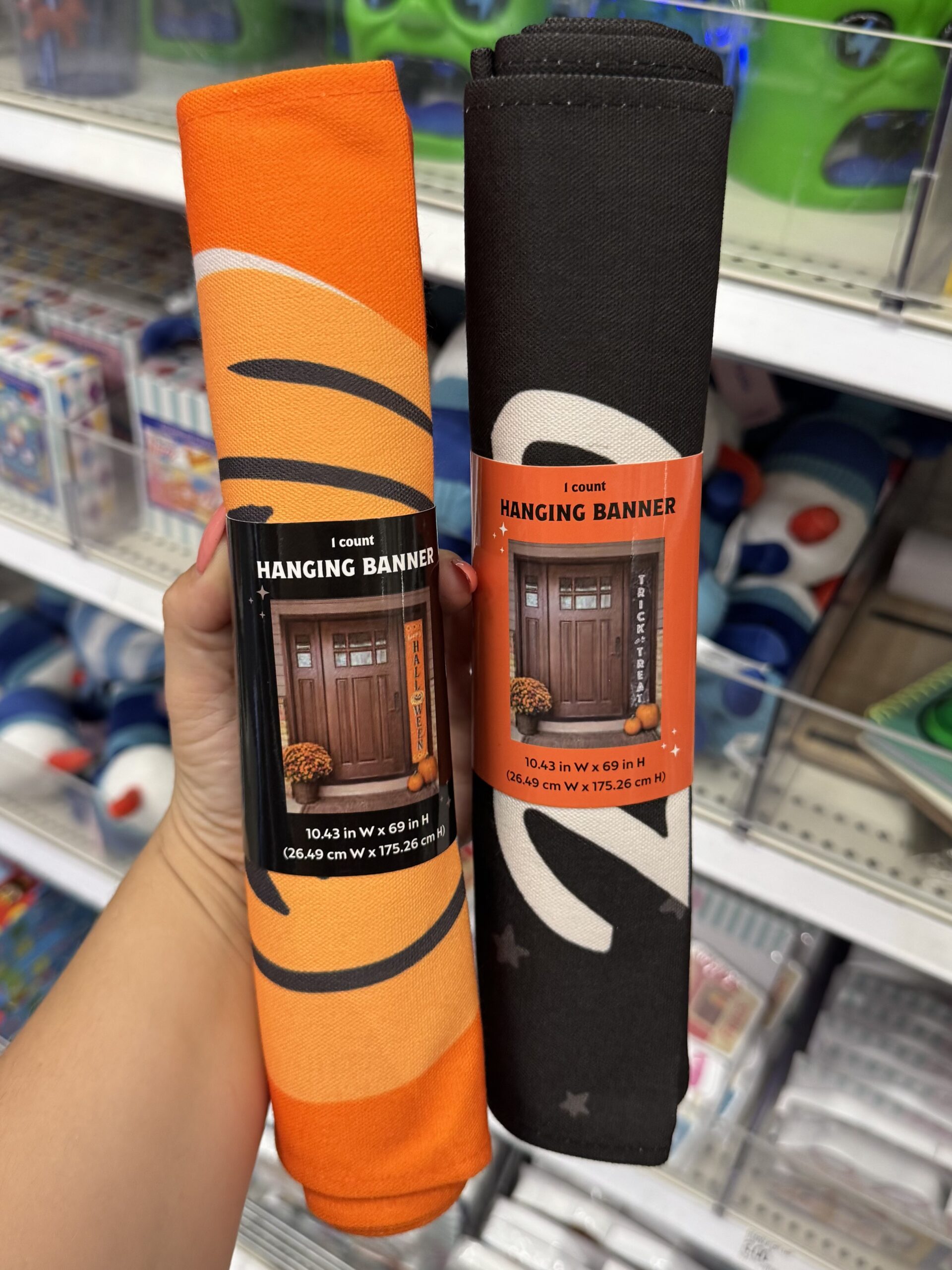 Hanging Banner - in store