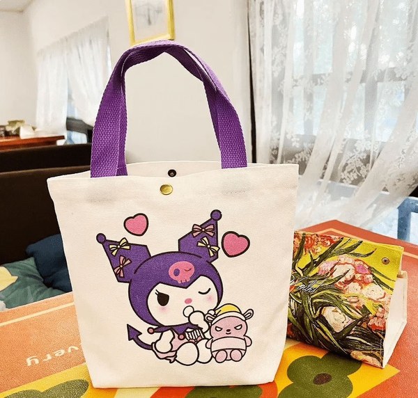 Pop Culture & Character Canvas Tote Bags