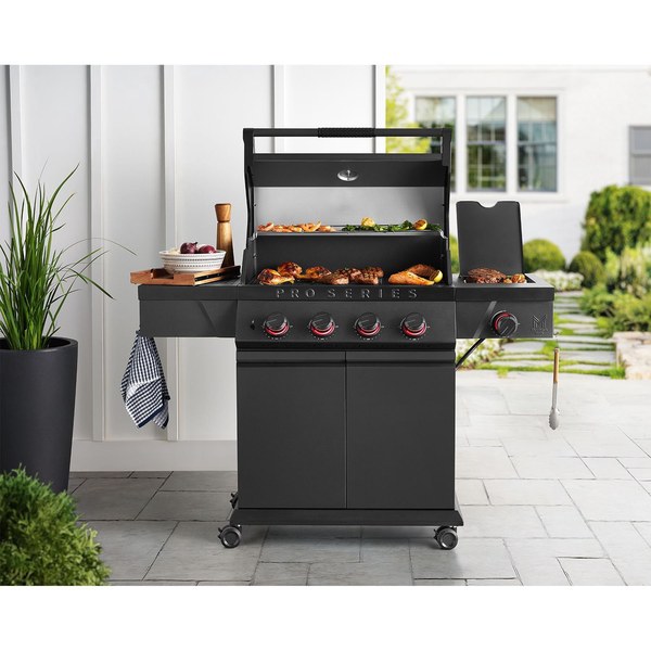 Member's Mark Pro Series 4-Burner Propane Gas Grill - Higher price → $418.91 ($180 off)