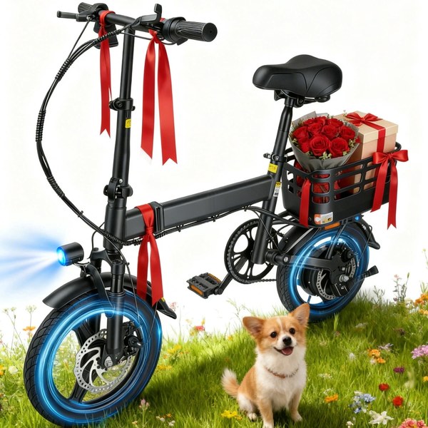 XKJ Folding Electric Bike — $389