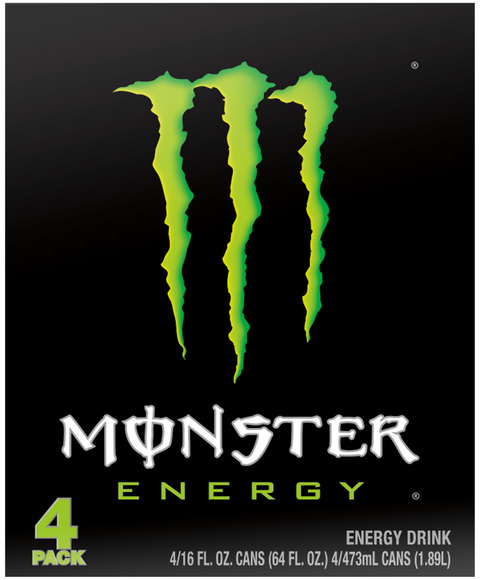 Monster Energy Drink - 4 pk