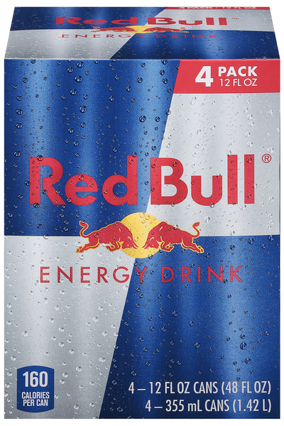 Red Bull Energy Drink - 4 pk