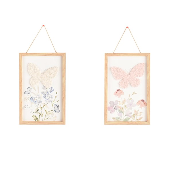 Textured Butterfly Wall Art Decor – $1.50