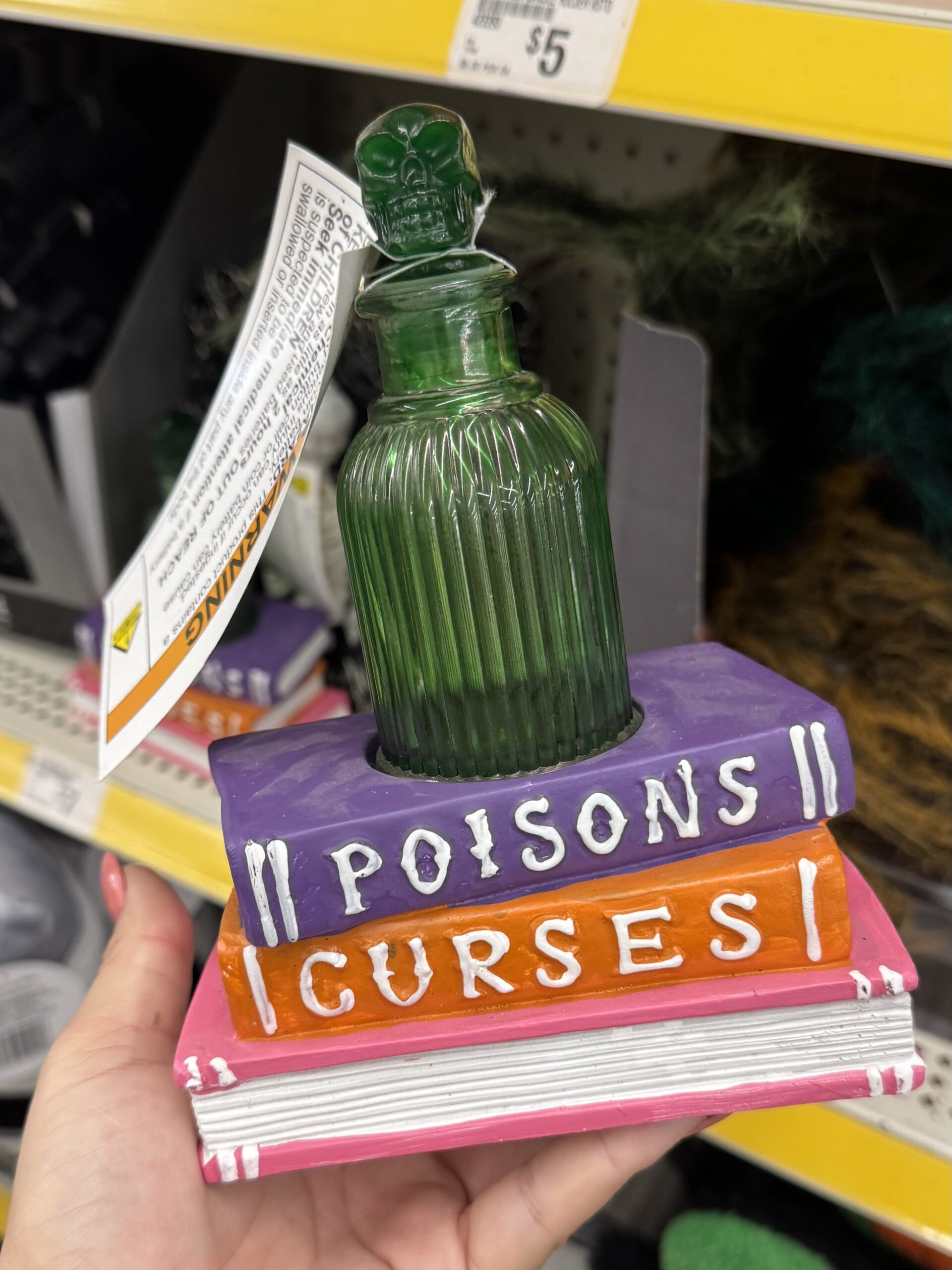 Halloween Portion Bottle Decor, Assorted Designs, 1-ct. - in store