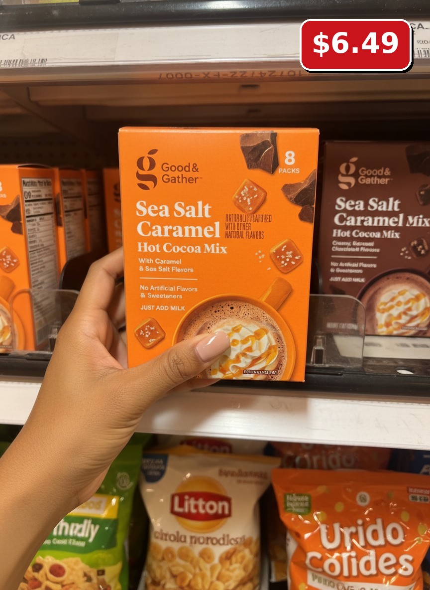 Good & Gather Sea Salt Caramel Hot Cocoa Mix