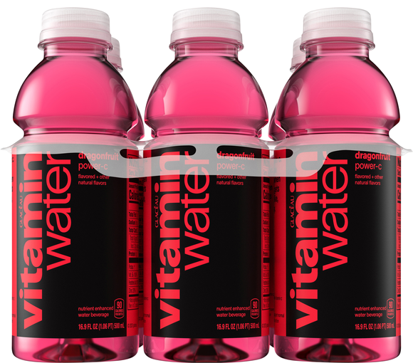 vitaminwater Power-C Dragonfruit Flavored Enhanced Water Beverage - 6 pk