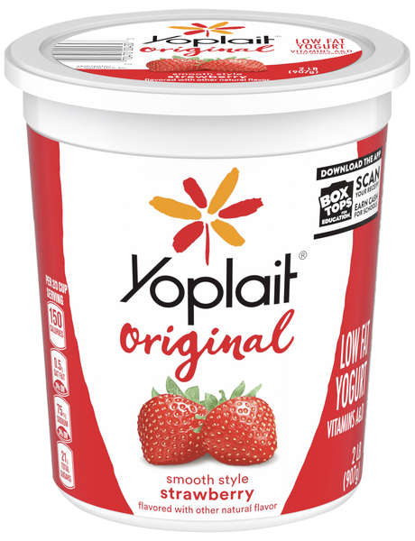 Yoplait Original Low Fat Strawberry Yogurt