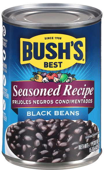 Bush's Best Seasoned Recipe Black Beans