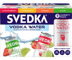 Svedka Vodka Water