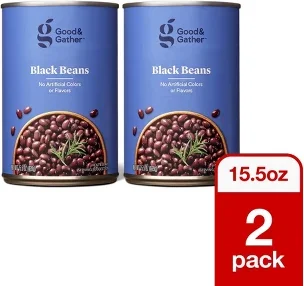 2 Pack/15.5oz Each Black Beans - Good & Gather™.