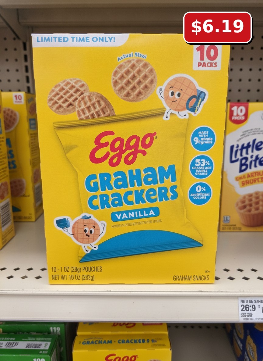 Eggo GRAHAM CRACKERS VANILLA