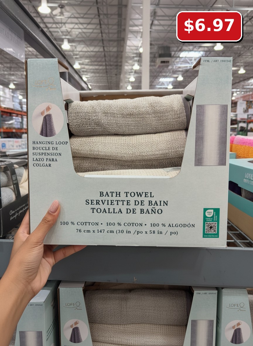 LOFTEX OMBRE BATH TOWEL