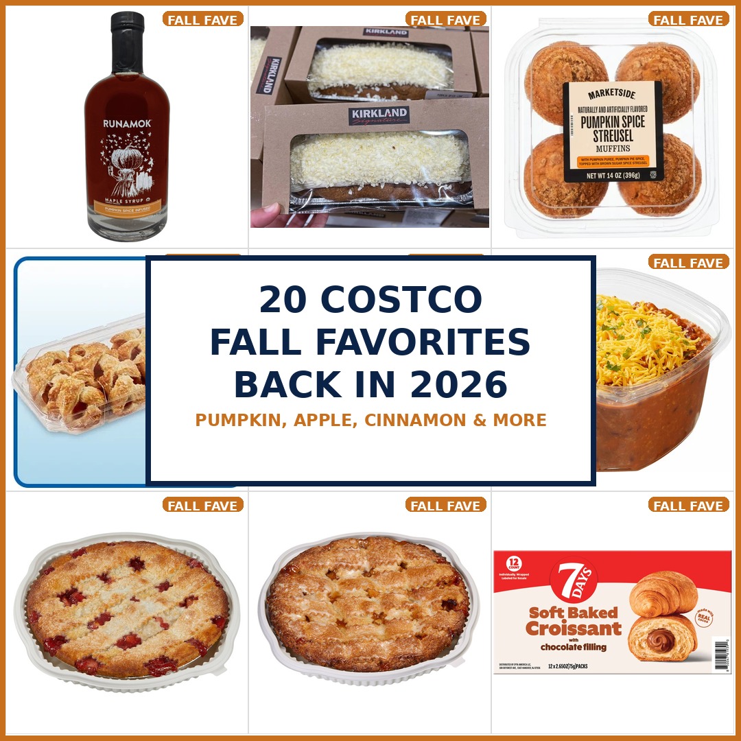 20 Costco fall favorites shoppers are excited to see back in 2026 hero