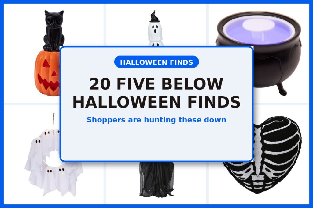 20 Five Below Halloween finds