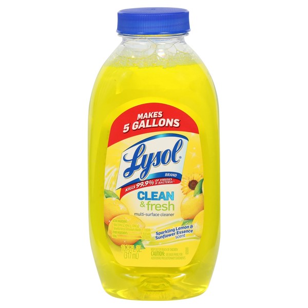 Lemon & Sunflower Multi-Surface Antibacterial Concentrated Cleaner - $1.25 - Lysol