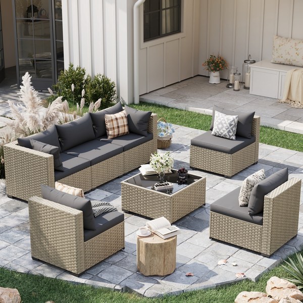 Poteban 7-Piece Outdoor Patio Furniture Set - $774 → $299