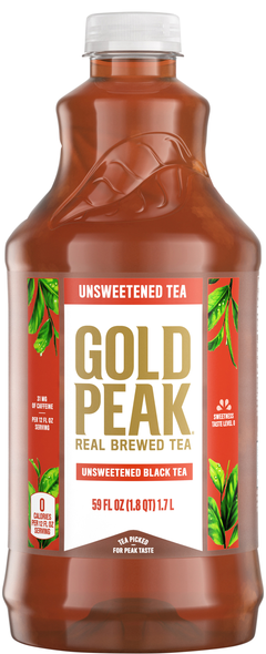 Gold Peak Brewed Unsweetened Black Iced Tea
