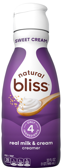 Coffee mate Natural Bliss Sweet Cream Flavored Coffee Creamer