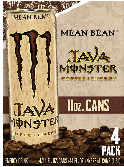 Monster Java Mean Bean Coffee + Energy Drink - 4 pk