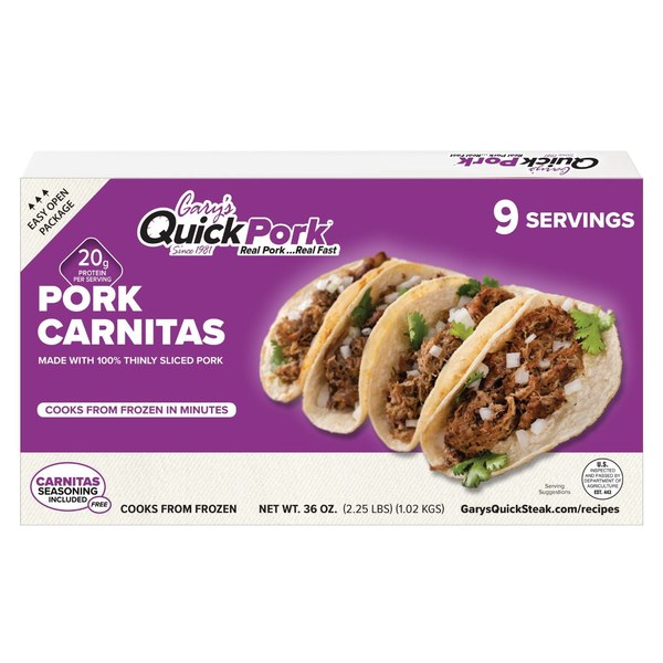23. Gary’s QuickPork Carnitas, 3-Pack — $14.97