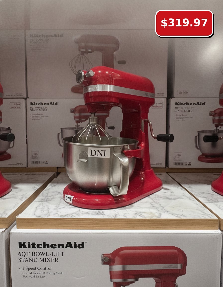 KITCHENAID 6QT BOWL LIFT STAND MIXER