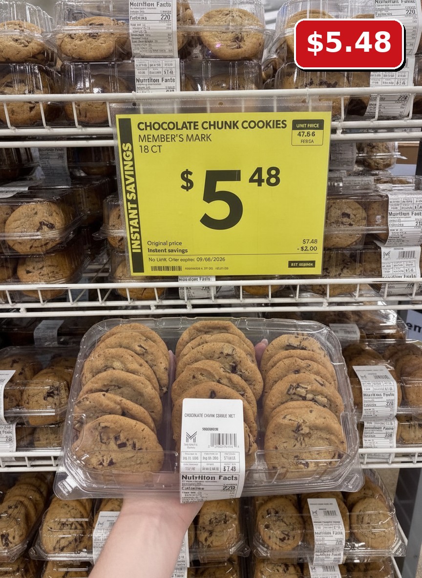 Member's Mark Chocolate Chunk Cookies