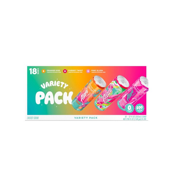 Alani Nu Energy Drink Variety Pack (18 ct) - $22.58 → $16.58 ($6 off)