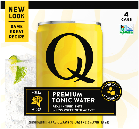 Q Premium Tonic Water - 4 pk