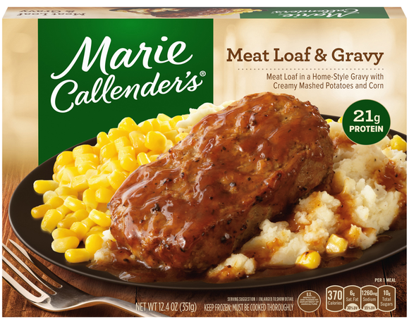 Marie Callender's Meat Loaf & Gravy Frozen Meal