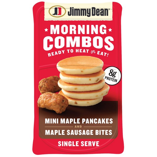 Morning Combos Mini Maple Pancakes and Maple Sausage Bites - $1.25 - Jimmy Dean