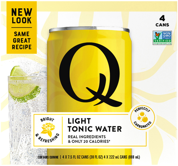 Q Light Tonic Water - 4 pk